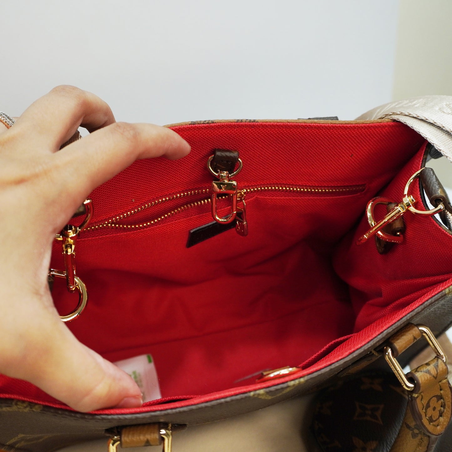 LV004 - Small OTG - Two toned Cappucino