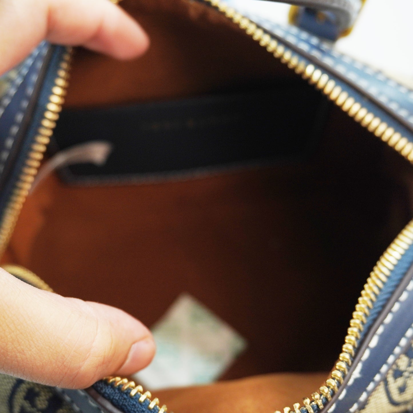 TB117 - Duffle Style Sling - Dark Blue