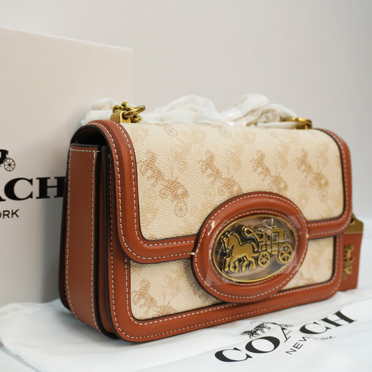 CH900 - Sling/Shoulder - Beige Signature Print