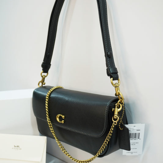 CH678 - Shoulder Clutch - Black