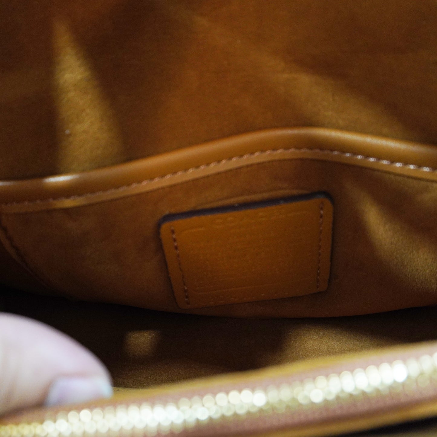 CH C Label 26 - Shoulder/Sling - Brown (With white box)