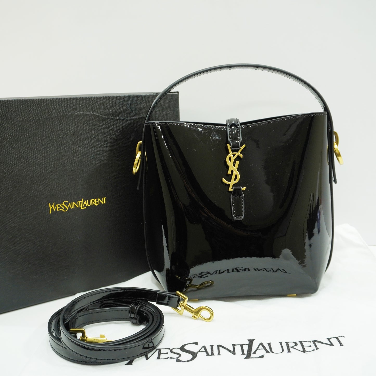 Ysl565 - Bucket Style Sling- Black
