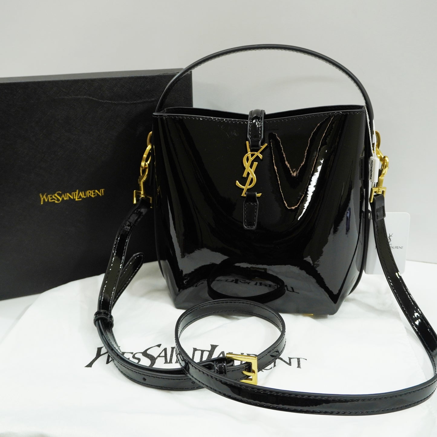 Ysl565 - Bucket Style Sling- Black