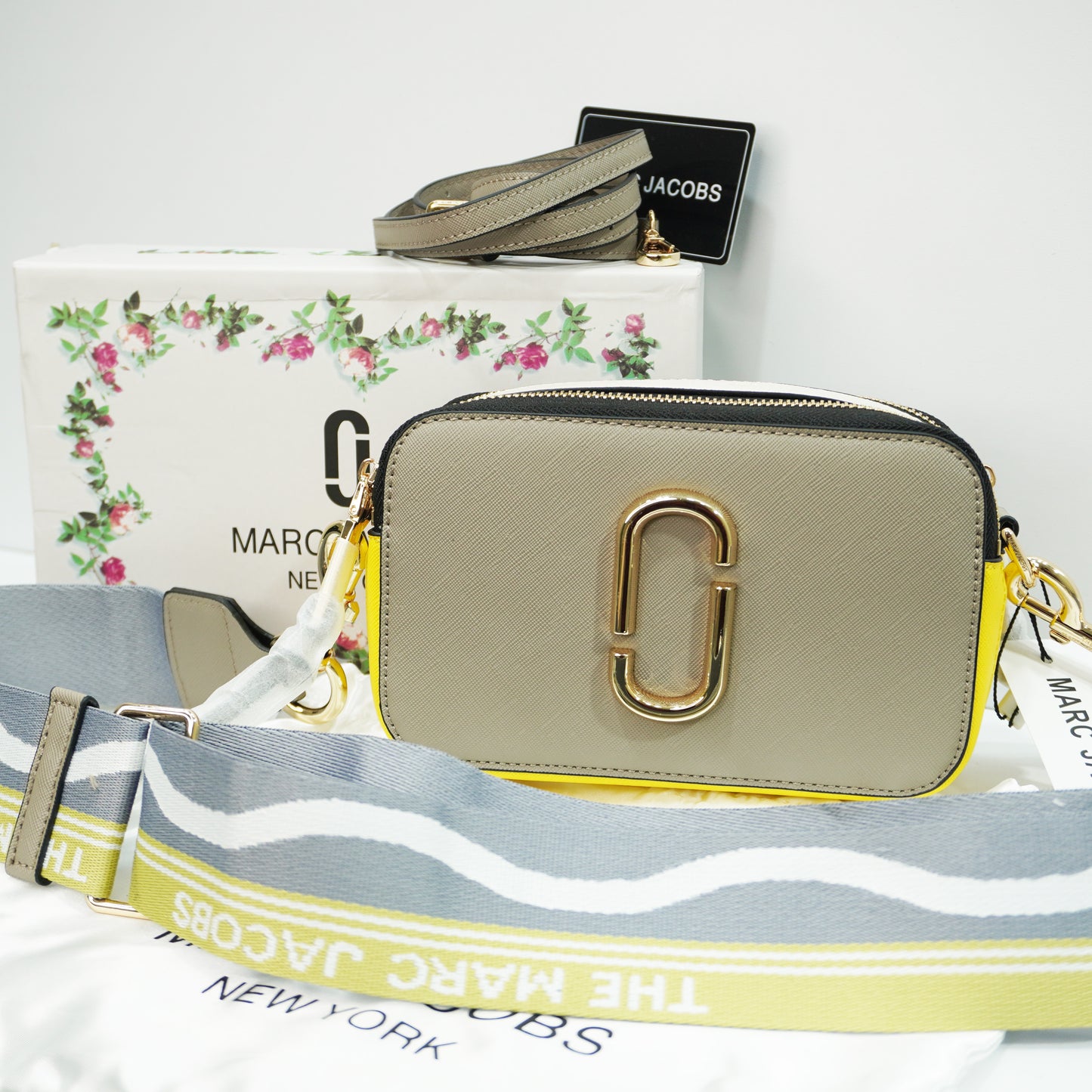 MJ232 - Sling/Crossbody - Taupe Grey