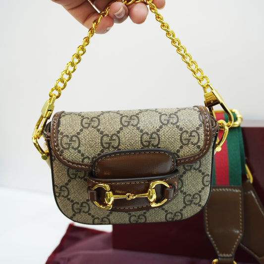 GG1099 - Mini bag - Signature print Ultra Premium Double Box