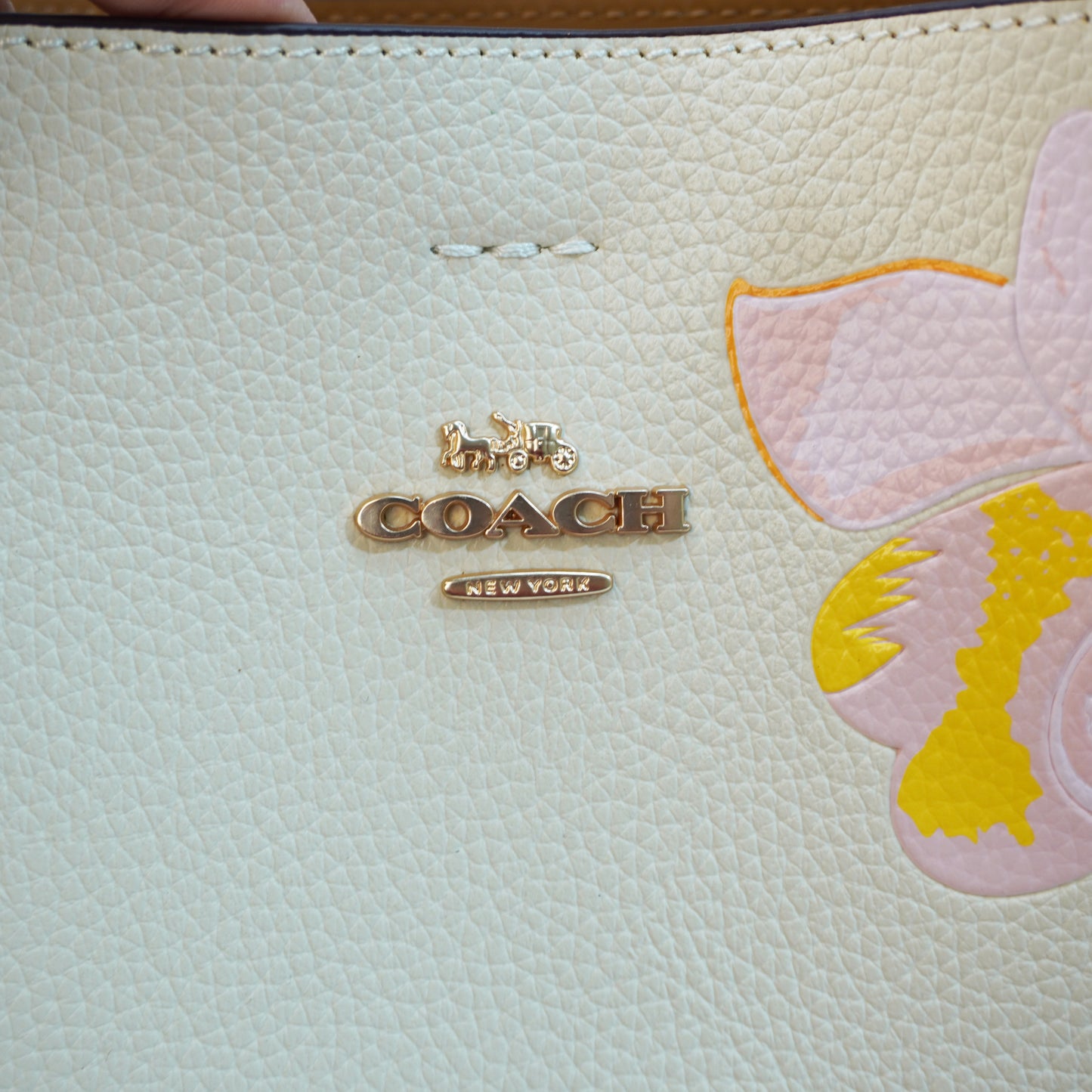 CH77 - Bucket bag Shoulder/Sling - Cream Floral Limited Edition
