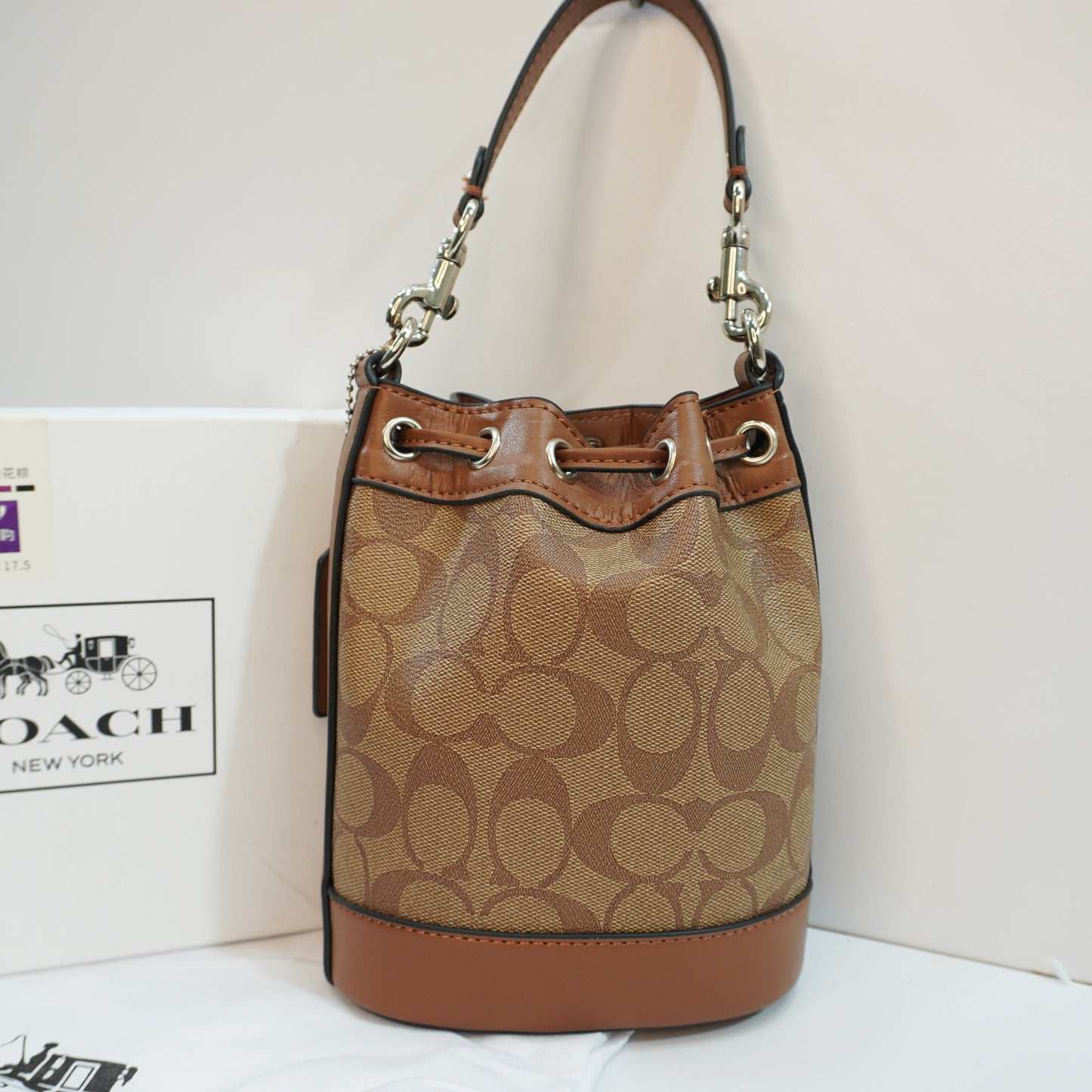 CH707 - Potli style Sling - Apricot