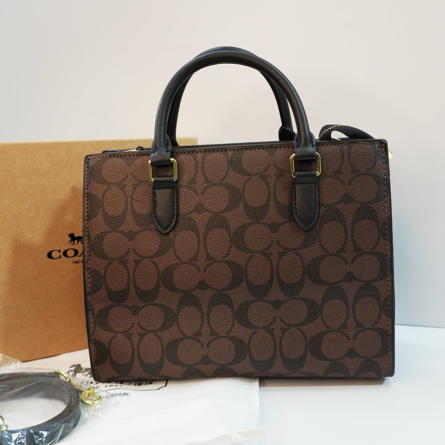 CH789 - Satchel/Sling - Coffee