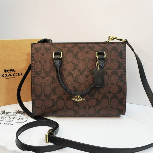 CH789 - Satchel/Sling - Coffee