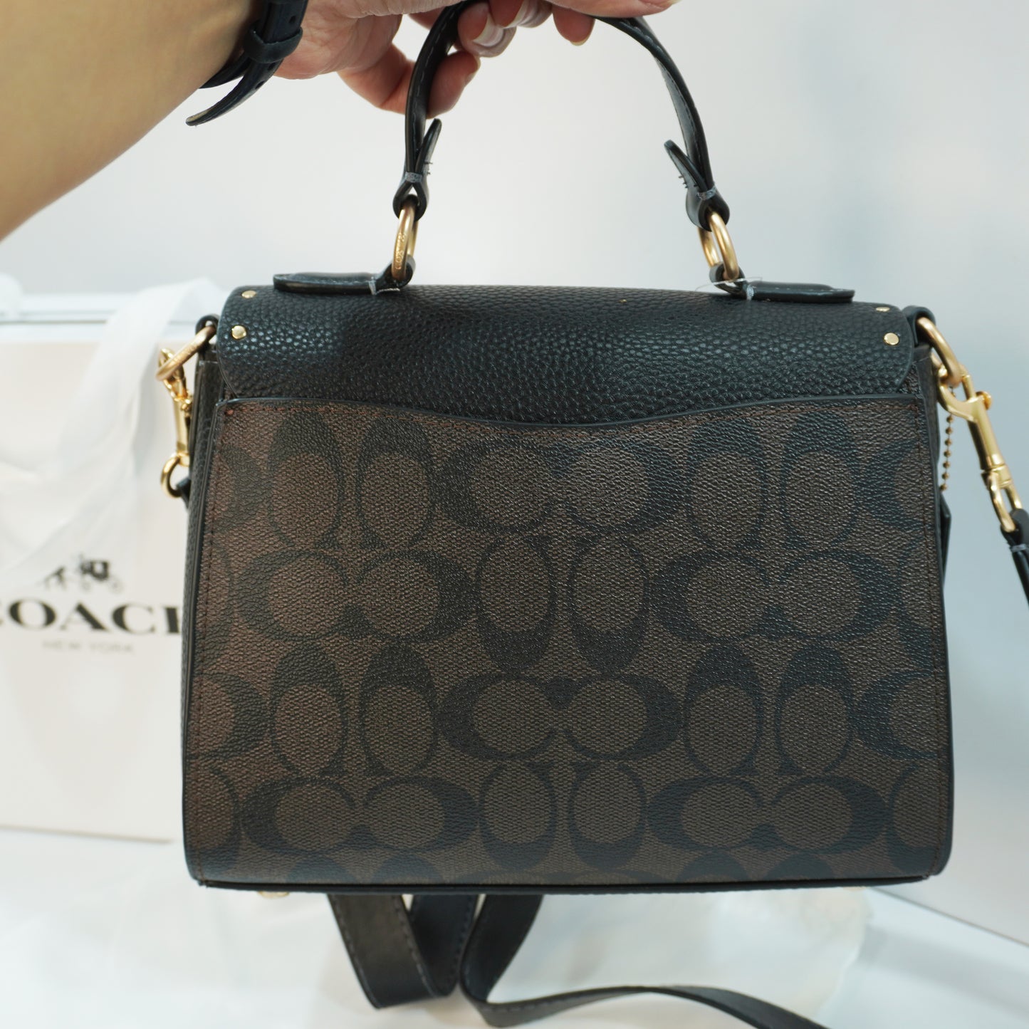 CH335 - Satchel/Sling - Black Coffee
