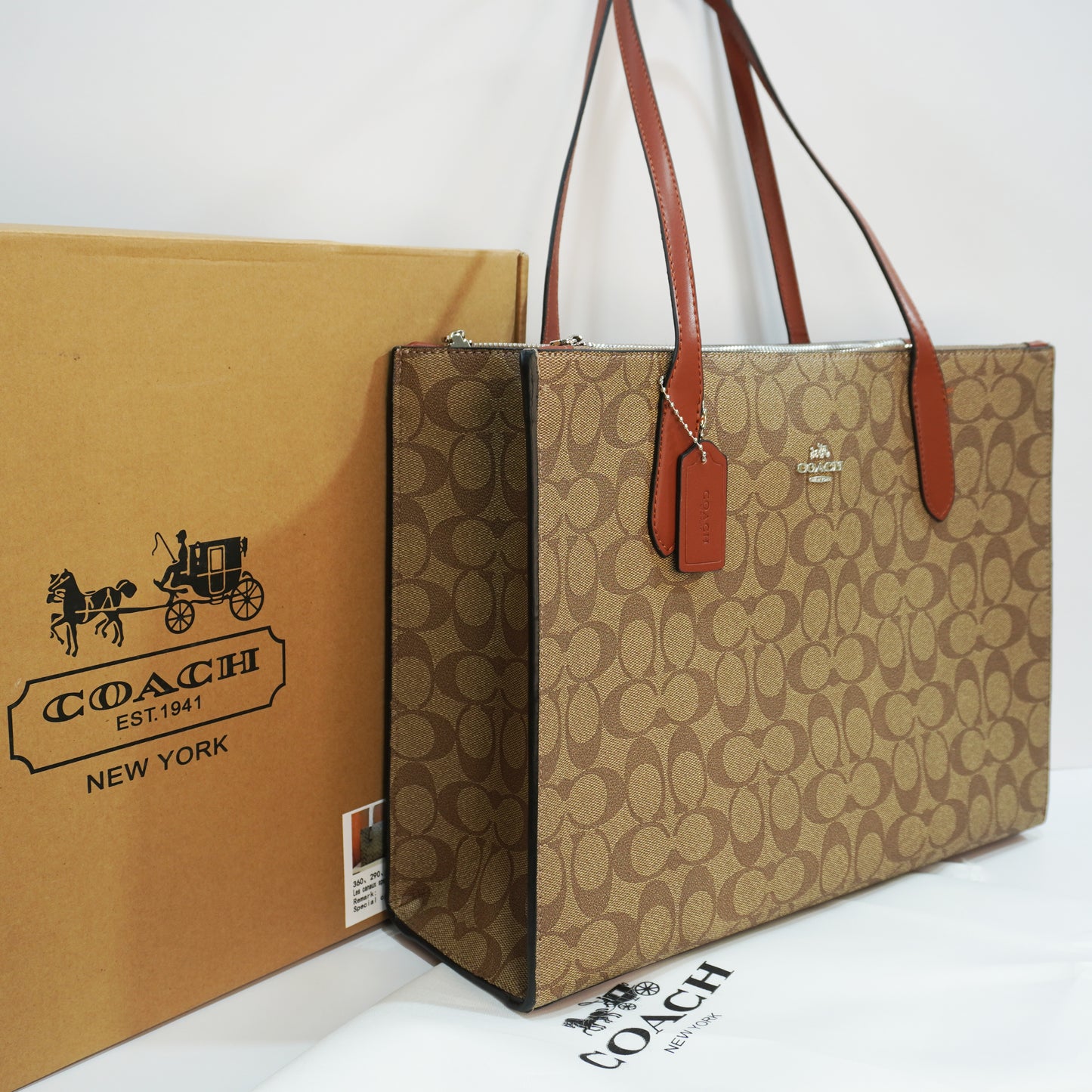 CH667 - Tote - Apricot Tan