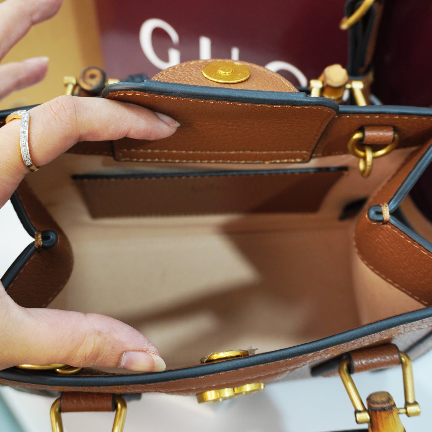 GG789 - Sling/Satchel - Brown Ultra Premium