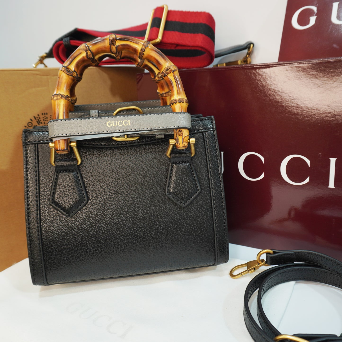 GG789 - Sling/Satchel - Black Ultra Premium