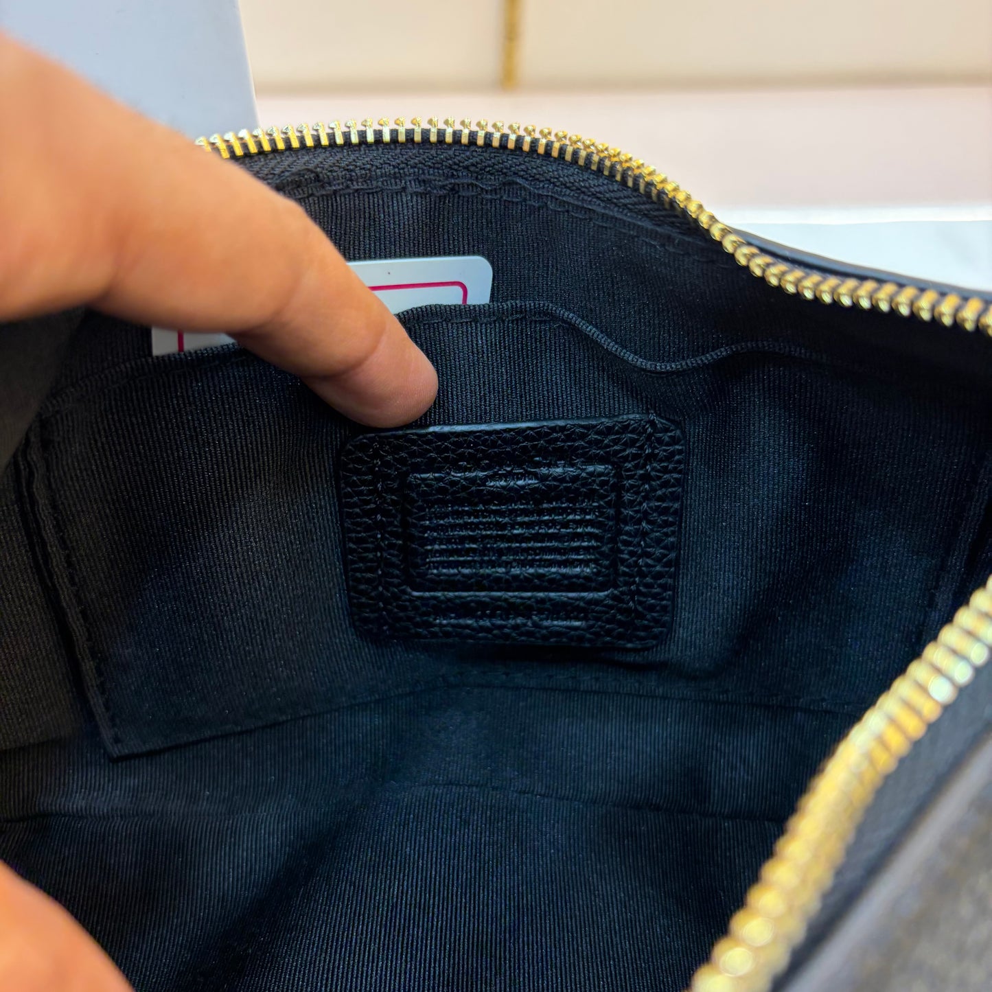 COCH TERI Sling/Shoulder Bag - Midnight Black