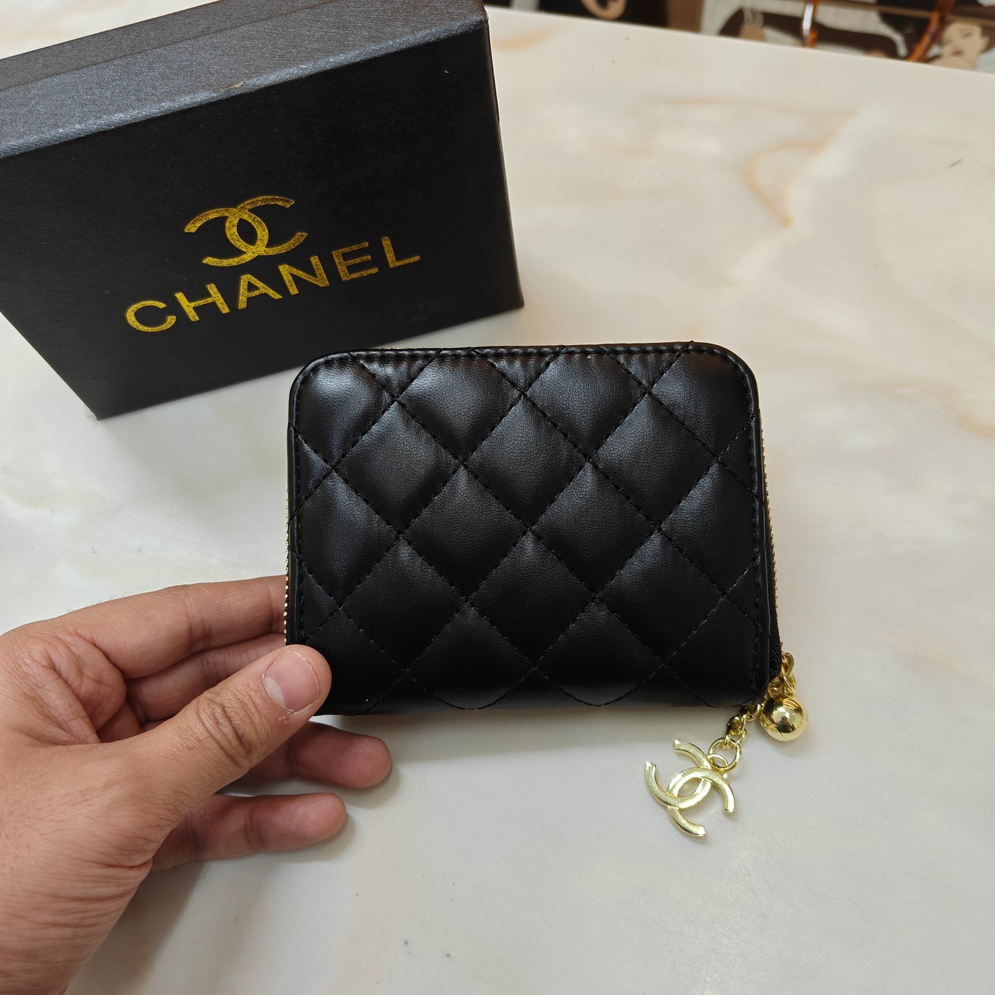 CHNL Wallet - Night Black