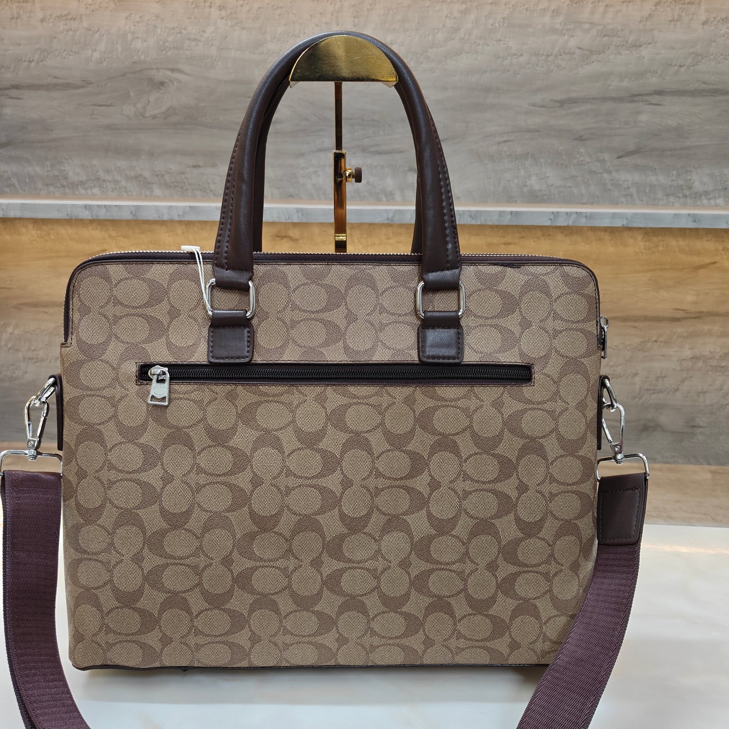 CH Laptop Bag - Apricot Coffee