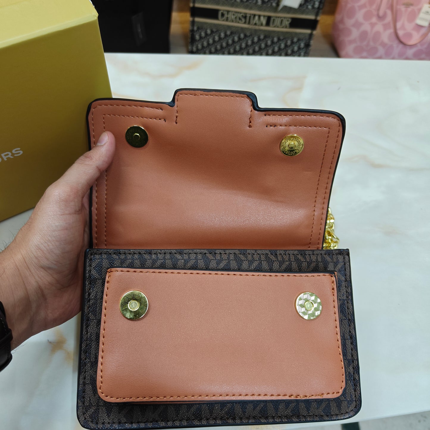 MK Hethr Sling Bag - Brown