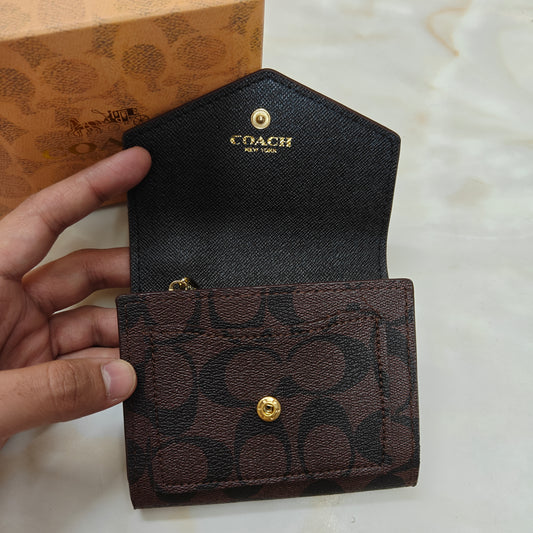 CH Mini Wallet - Rich Chocolate Black
