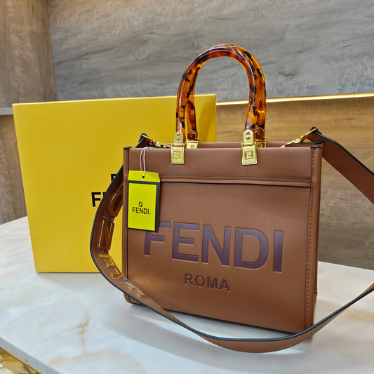 FND Mini Tote - Tan (With Box)