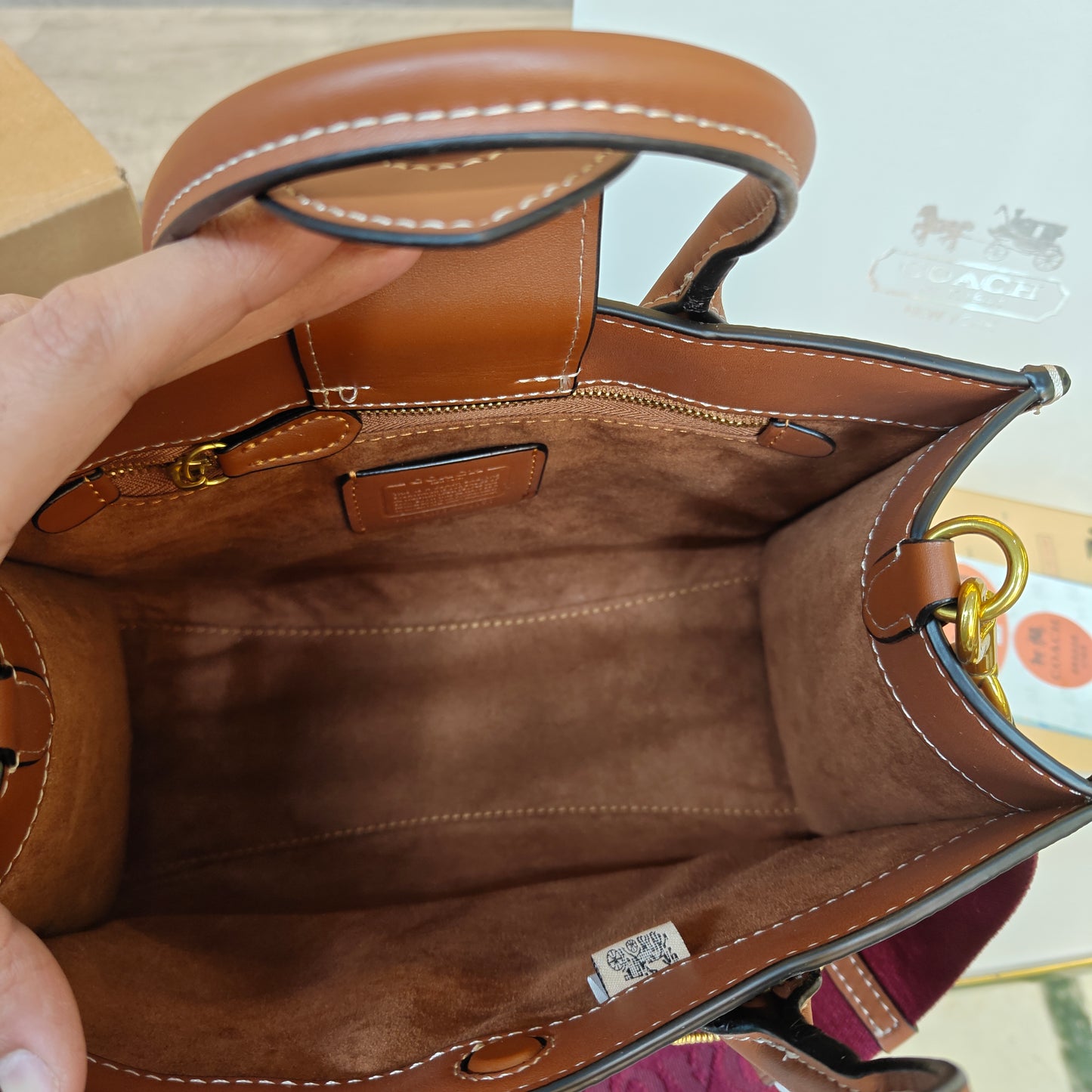 CH Fields Satchel Bag (Ultra Premium Double Box)
