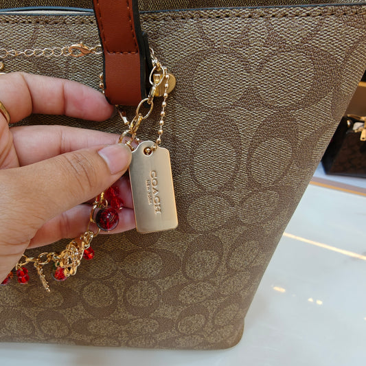 COCH City Tote - Tan Apricot
