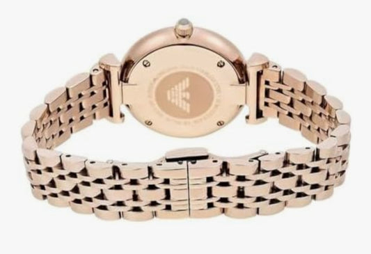 E A Women's Dress Watch with Stainless Steel Band