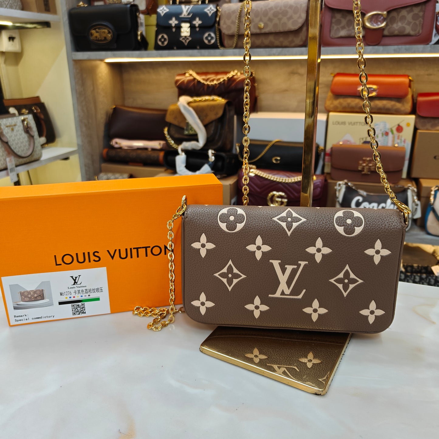 LV222 - Sling - Black Monogram 3 in 1