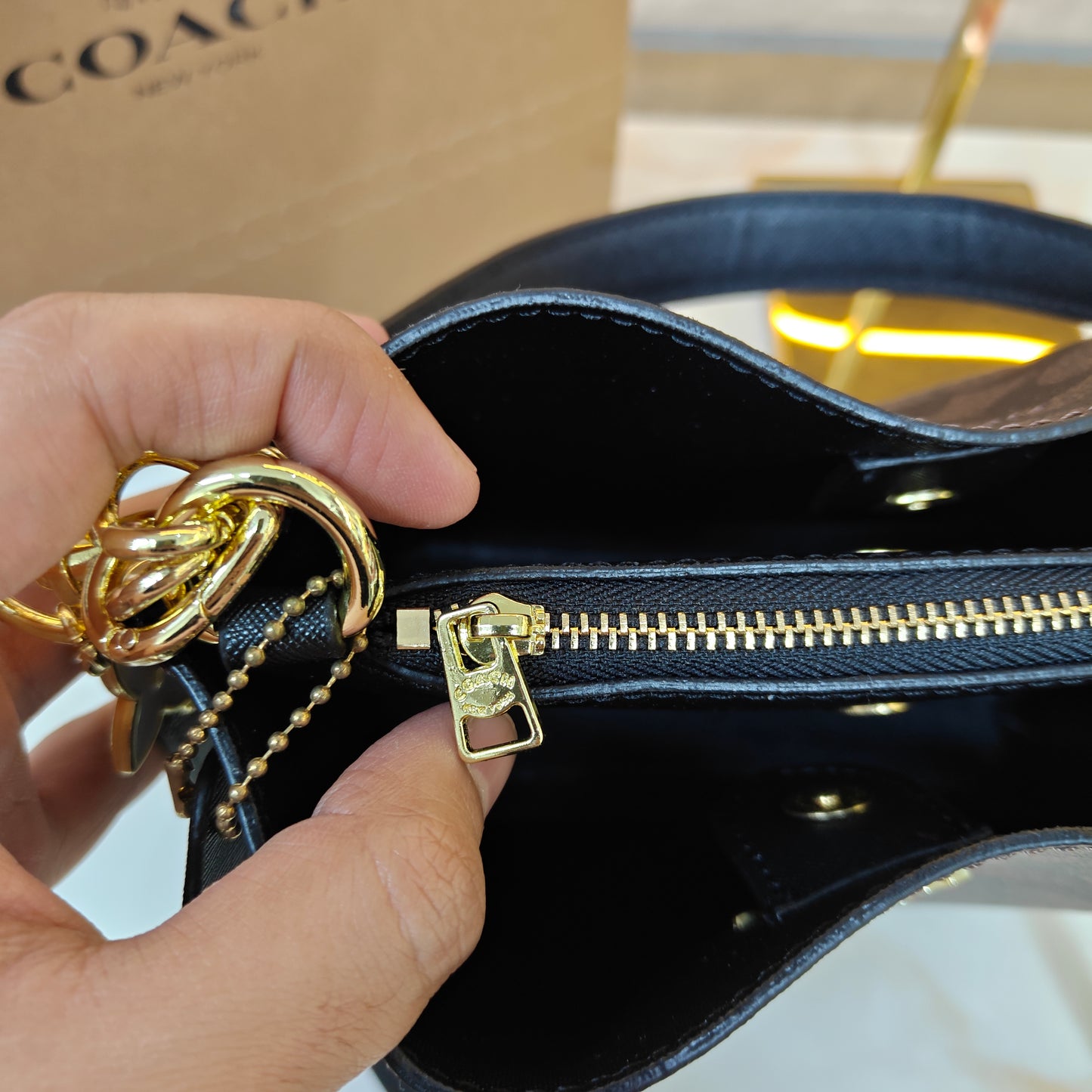CH Bucket Bag - Coffee Colour
