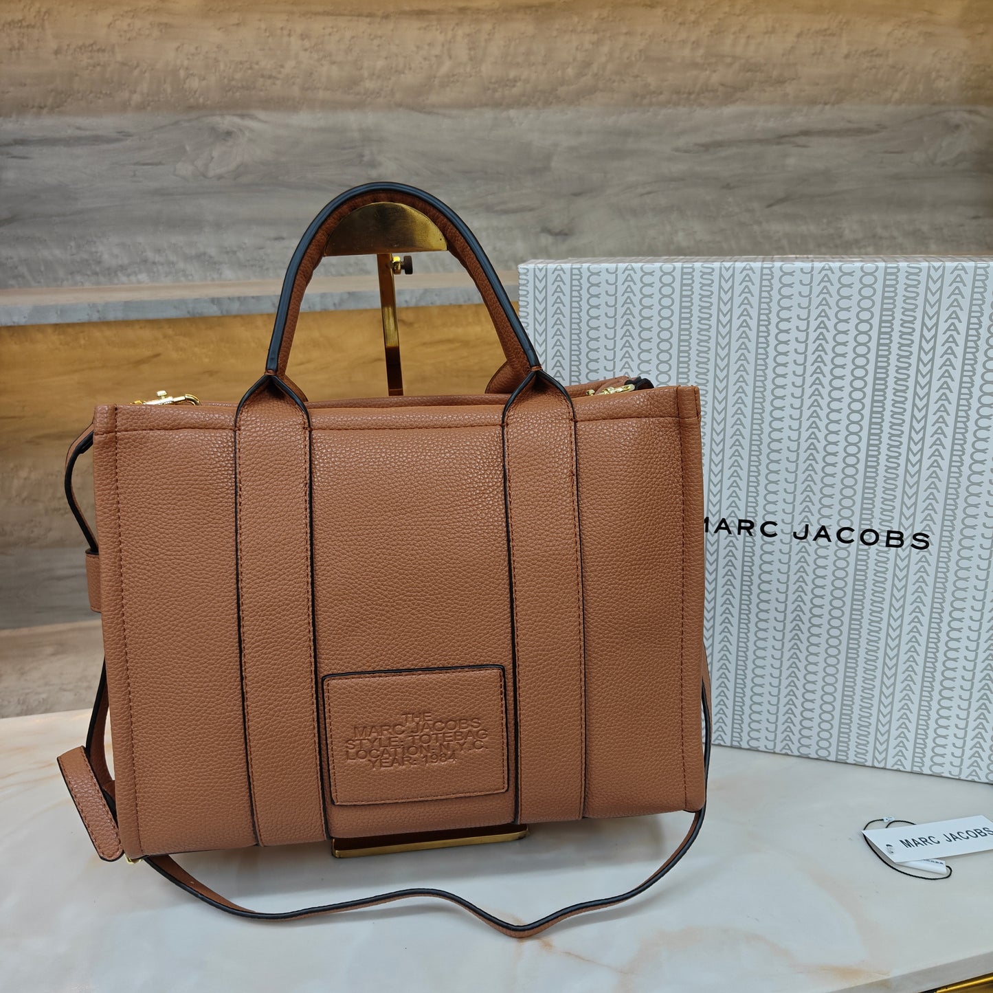 MJ - The Tote Bag (Tan Colour)