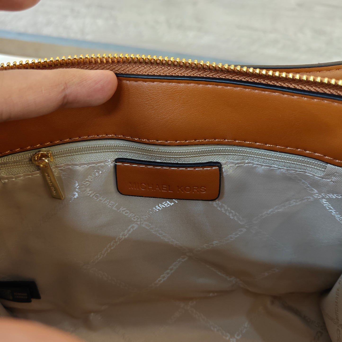 MK34 Satchel Bag (Coffee Tan)