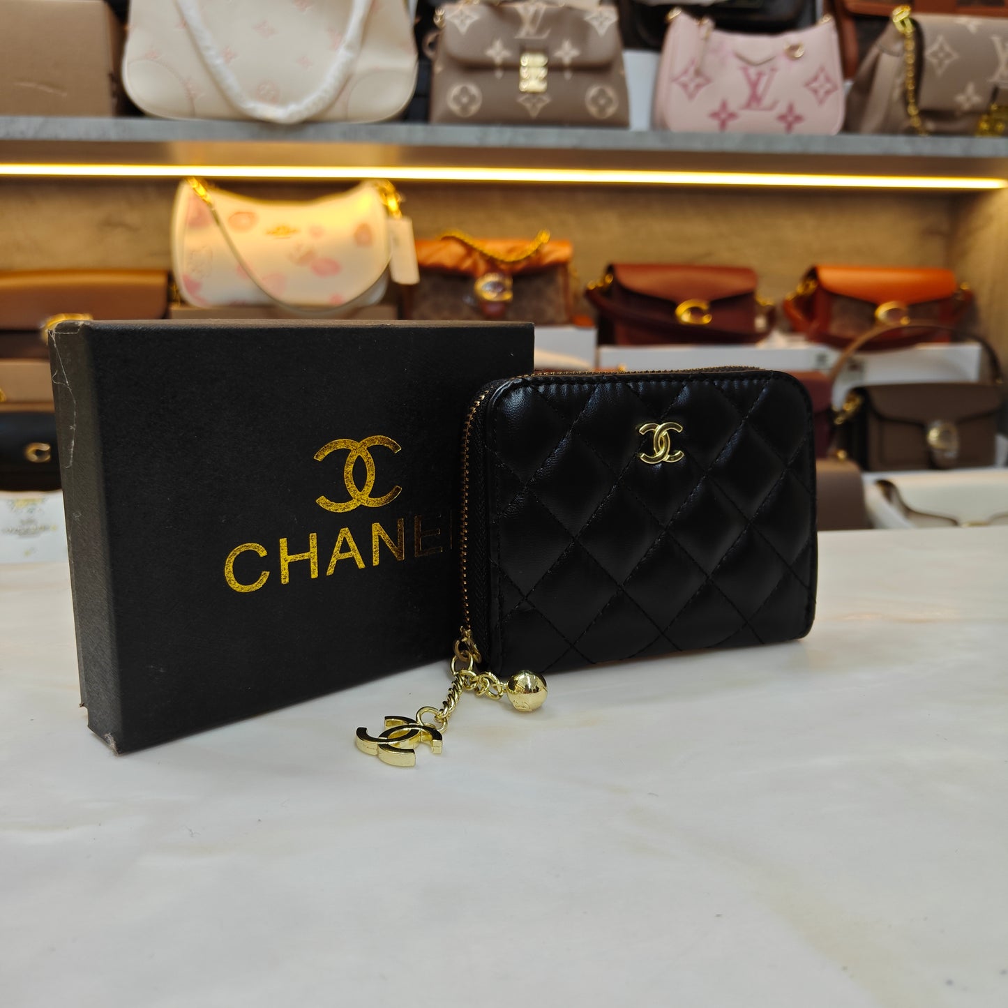 CHNL Wallet - Night Black