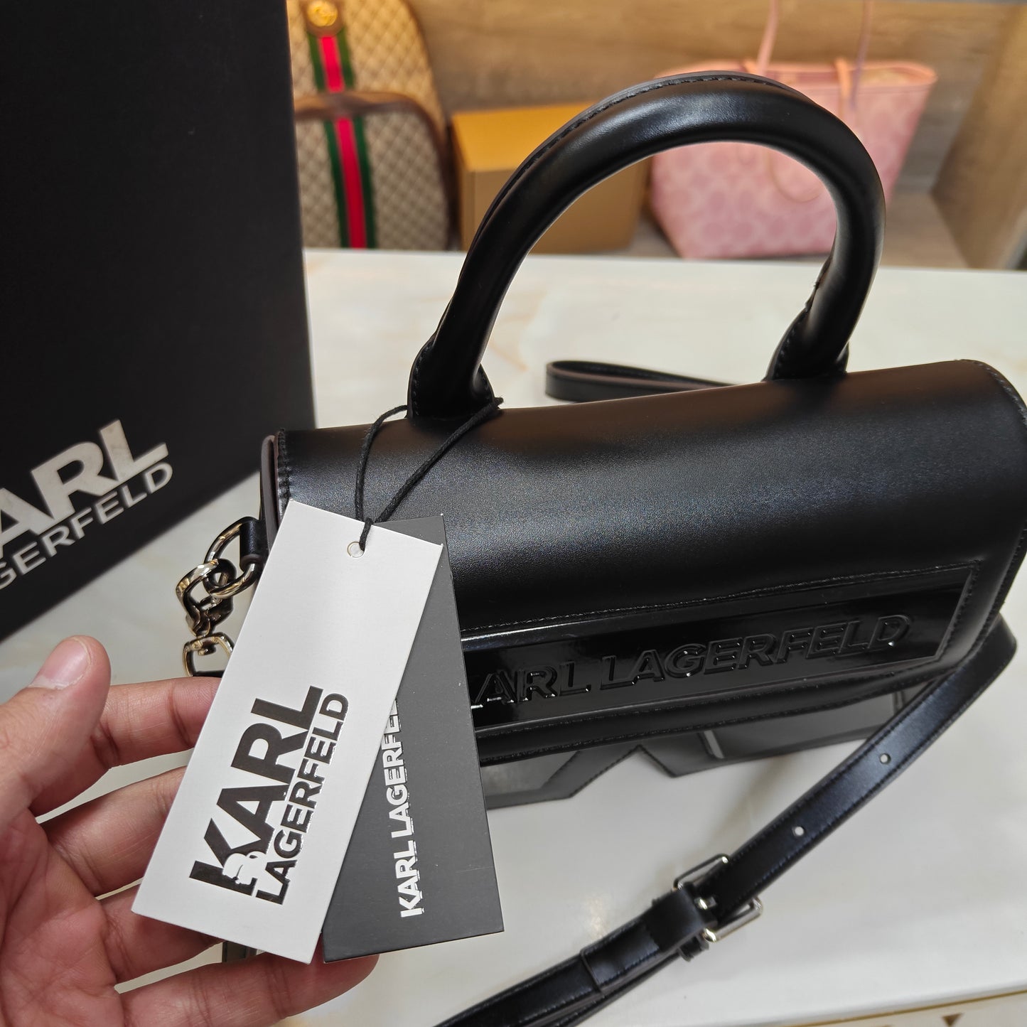 KL Satchel - Black