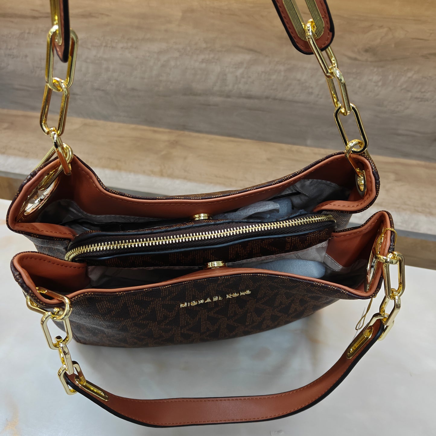 MK77 Tote Bag (Brown)