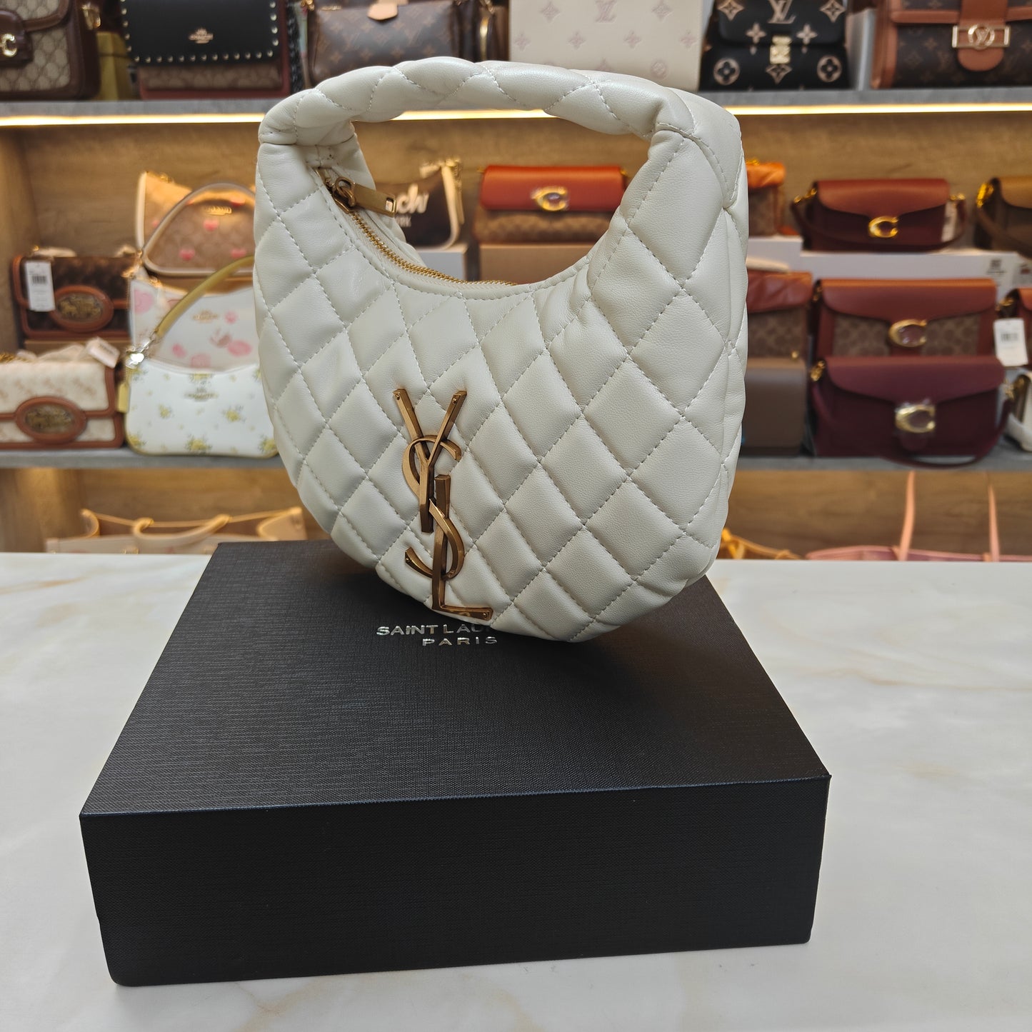 YSL99 Shoulder Bag - White