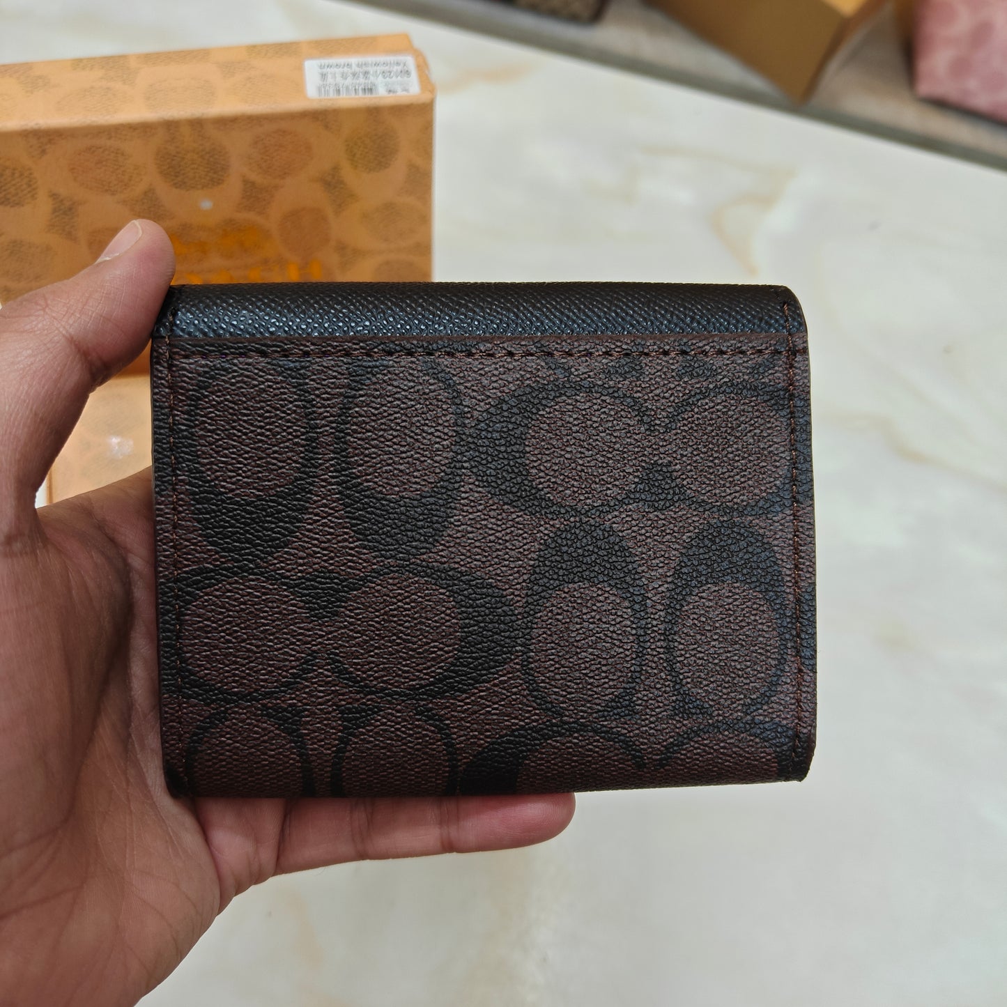 CH Mini Wallet - Rich Chocolate Black