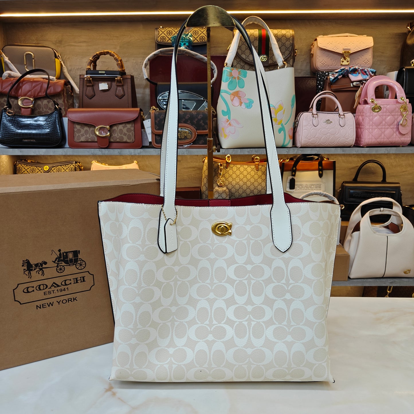 CH Willow Bag- Large (White)