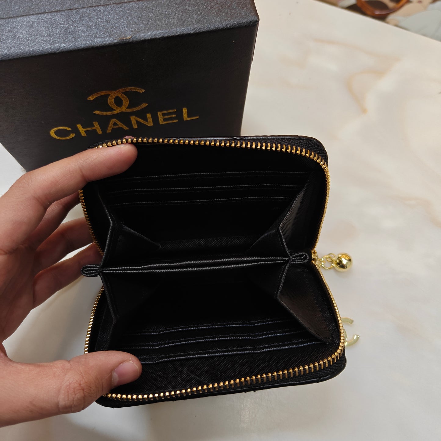 CHNL Wallet - Night Black