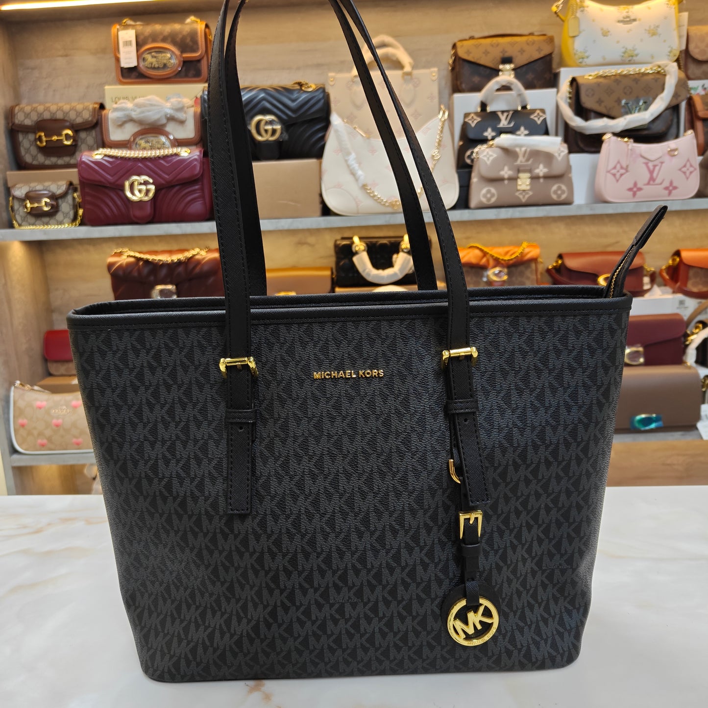 MK Large Tote - Black