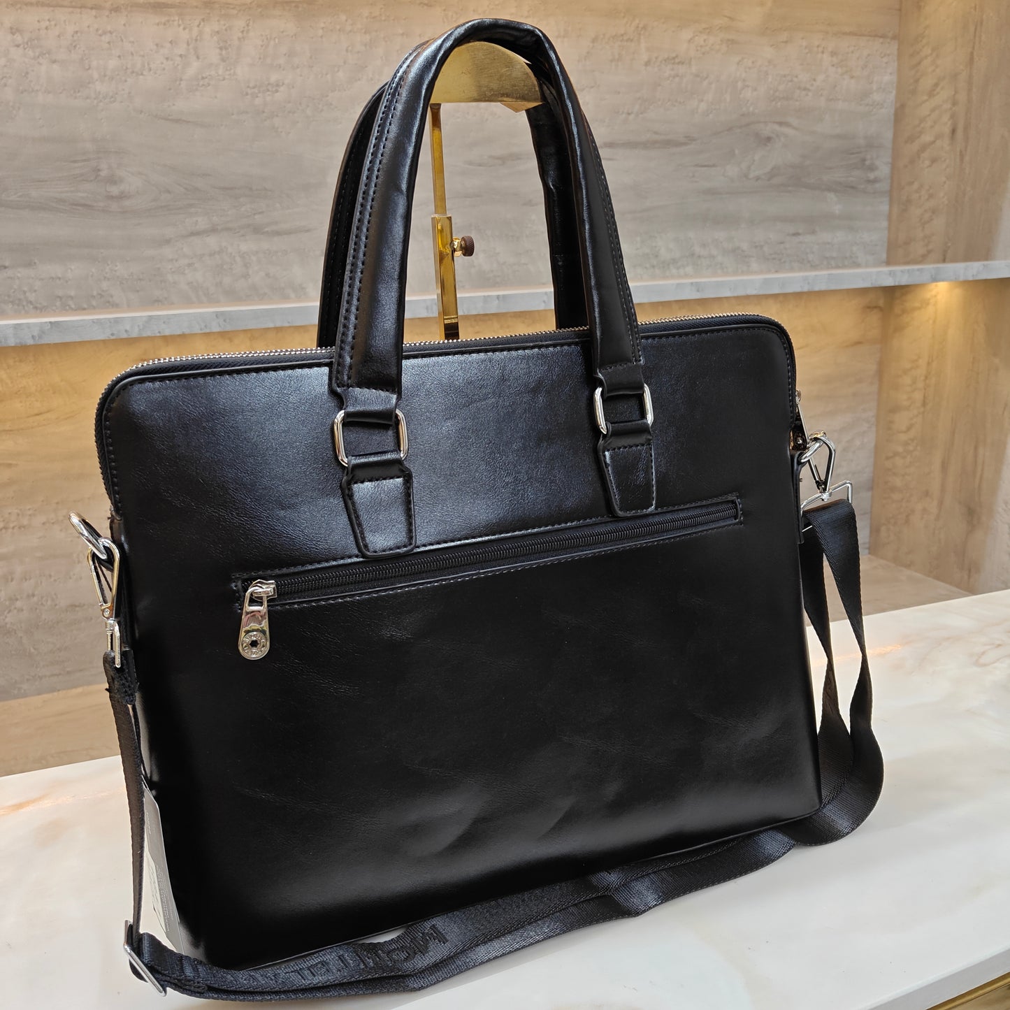 MB Laptop Bag Designer Black (Large)
