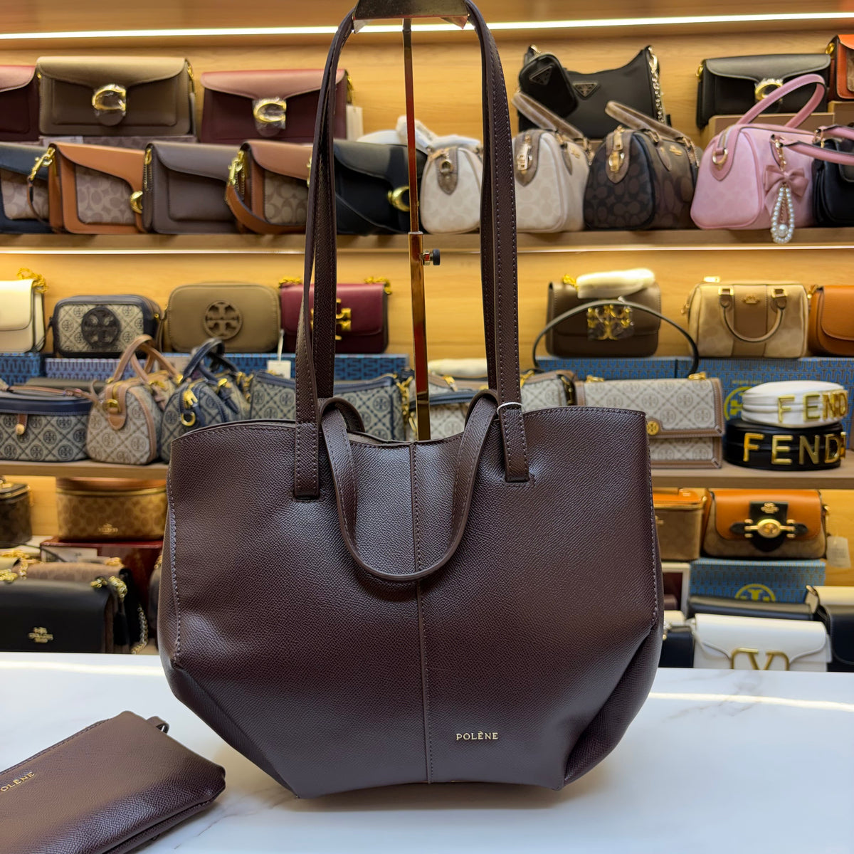 Polene Tote Bag - Coffee