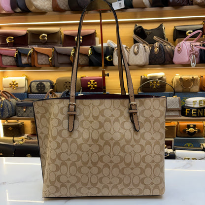 Coch Mollie Large Size Tote Bag - Apricot