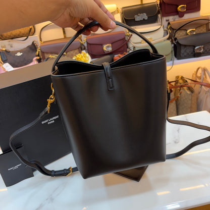 YSL Le 37 Bucket Bag - Black