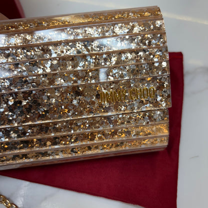 JC Candy Clutch - Gold