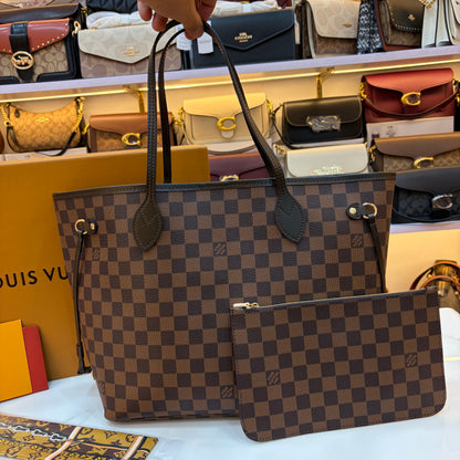 LV Neverfull MM Tote Bag - Double Box