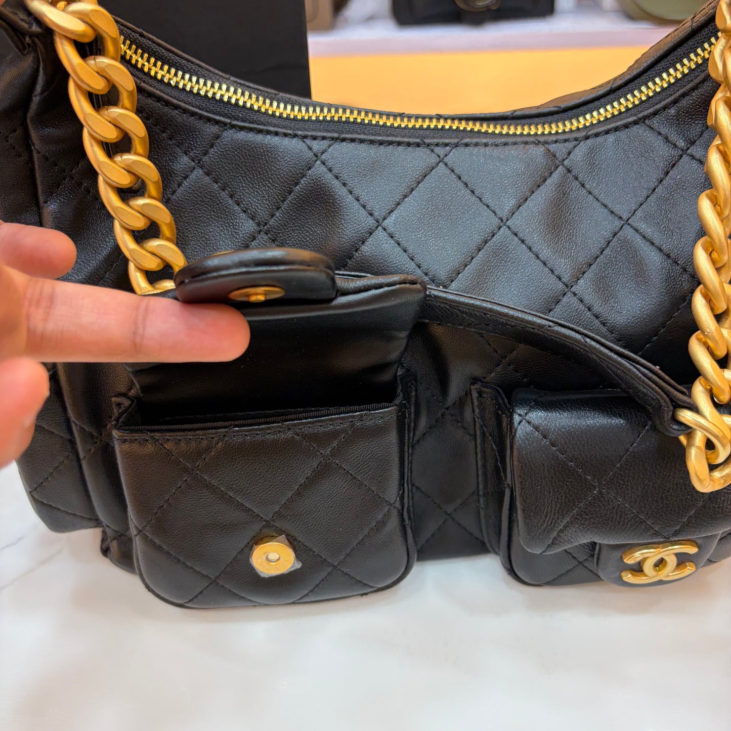 CHNL Maxi Hobo Bag