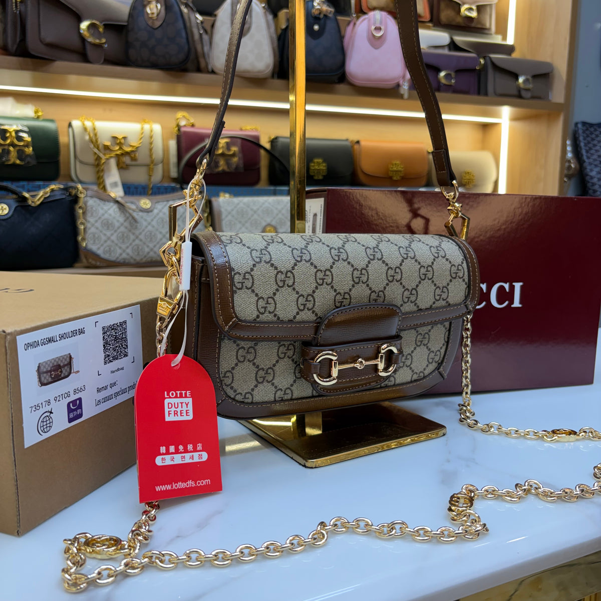 GG Horsebit Sling/Shoulder Bag (Ultra Premium Double Box)