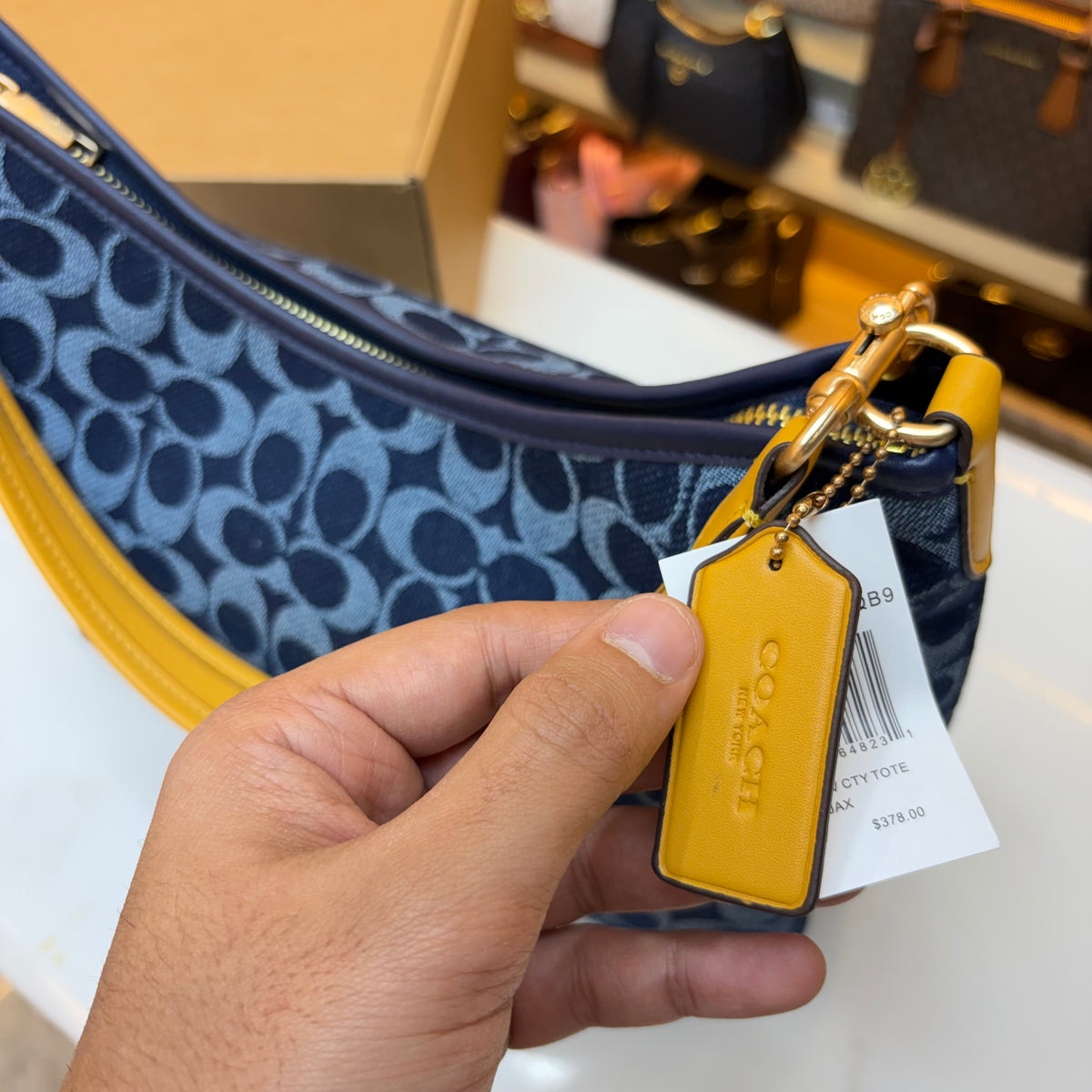 CH Laurel Shoulder Bag - Signature Blue