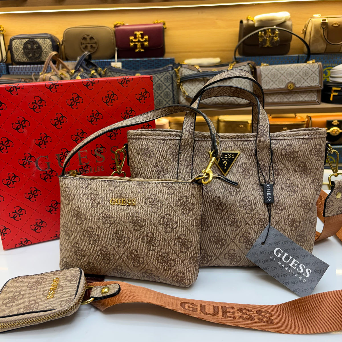 GUS 3 in 1 Satchel - Monogram  Print