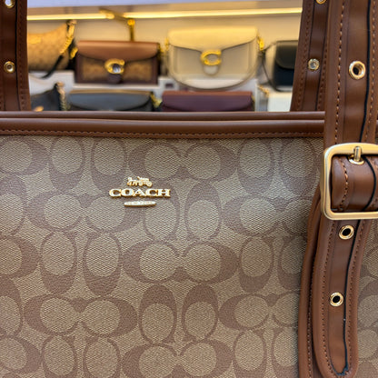 COCH ASHTON LARGE TOTE - Apricot