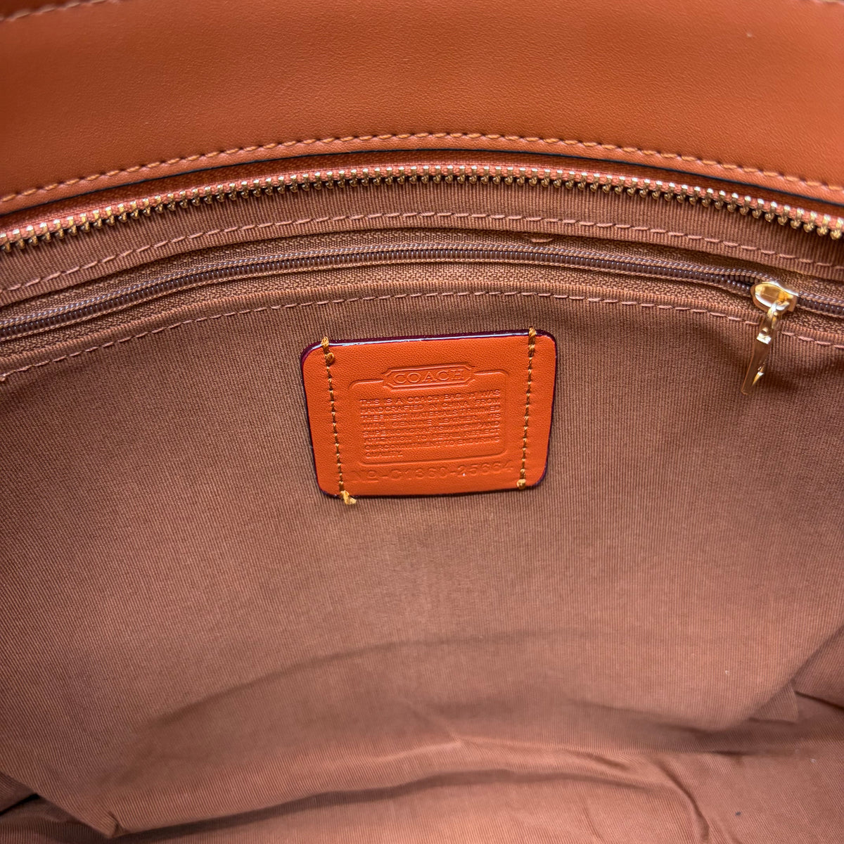 Coch Station Tote Bag - Tan Apricot